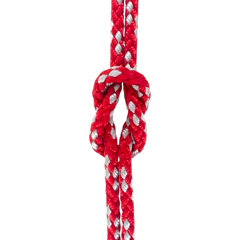 Red cord - 8 plaited dinghy