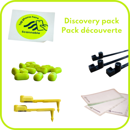 Pack découverte tags NFC Scannable