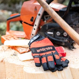Class 1 chainsaw gloves