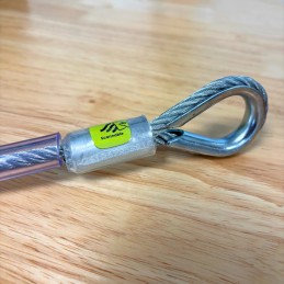 Etiquette metal NFC 14x14mm 'Squircle' - Scannable